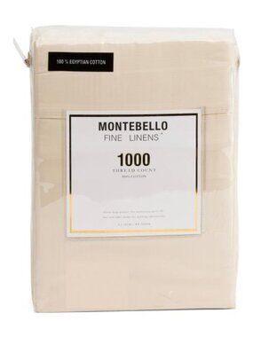 MONTEBELLO 1000tc Egyptian Cotton Sheet Set